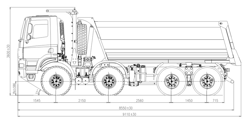 8 8 One way Tipper T158 Tatra Defence Industrial 8-8-one-way-tipper-t158-tatra-defence-industrial