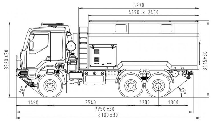 6×6 Shelter carrier – Tatra Defence Industrial